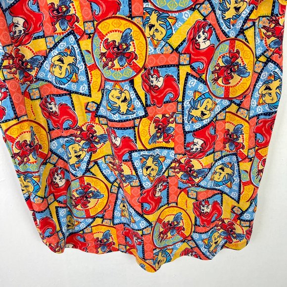 LuLaRoe Disney The Little Mermaid Irma T-Shirt UNICORN RARE Size XS EUC L1020 - Picture 10 of 11